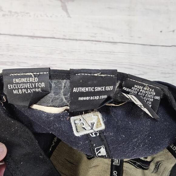 Vintage Washington Nationals Hat New Era 7 1/4 59FIFTY Made In USA - Picture 7 of 7